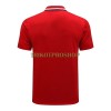 Manchester United Trainings Poloshirt 2022-23 Rot Schwarz Weiß Für Herren